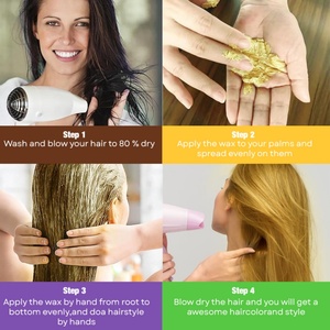 แว็กซ์เปลี่ยนสีผมแบบแข็งตัวชั่วคราวสำหรับงานปาร์ตี้วันคริสต์มาสและวันเกิด รับผลิตตามสั่งพร้อมโลโก้แบรนด์ของลูกค้า ขายส่งจำนวนมาก - Product Image 5