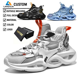 Zapatillas Deportivas Personalizadas <span class=keywords><strong>para</strong></span> Hombre, Estilo Chunky Dad, Transpirables, de Malla, de Caña Alta, <span class=keywords><strong>para</strong></span> Baloncesto, Calzado Deportivo Ligero <span class=keywords><strong>para</strong></span> Caminar - Product Image 1