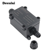 Boîte de gestion de câbles FSH711A en plastique avec 2 fentes ouvertes, organiseur de câbles pour multiprise, routeur, hub USB
