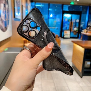 Sang Trọng Rõ Ràng Magnetic Trường Hợp Đối Với iPhone 15 Pro Max 16 14/13 Mạ Điện Trường Hợp Điện Thoại Long Lanh Cho Iphone 17 Long Lanh Từ Trường Hợp - Product Image 4