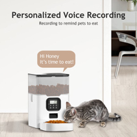 NOUVEAU Top Seller Pet Products Accessories Pet Feeder Automatic 4l Smart Pet Feeder pour chat et chien