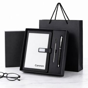 Official Company VIP Set 100 Sheets Notebook Corporate Gift Thermal Professional Business Presentation - Product Image 3