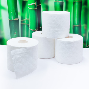 Papel Higiénico de Pulpa de Bambú Virgen Personalizado, Ecológico, Antibacteriano, Suave, para Baño de Hotel, Rollo de Papel Higiénico de 2/3/4/5 Capas - Product Image 3