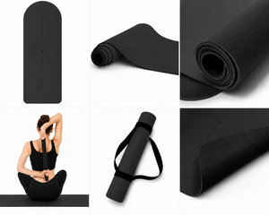 Tapis de <span class=keywords><strong>yoga</strong></span> en caoutchouc écologique <span class=keywords><strong>Pido</strong></span> antidérapant, personnalisable, avec mousse à mémoire de forme, marque privée, tapis de <span class=keywords><strong>yoga</strong></span> en caoutchouc Bala - Product Image 1