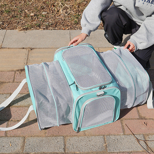 Bolsas de transporte <span class=keywords><strong>para</strong></span> <span class=keywords><strong>perros</strong></span> plegables y transpirables al por mayor bolsas de transporte <span class=keywords><strong>para</strong></span> mascotas aprobadas por Airlines bolsas de viaje portátiles <span class=keywords><strong>para</strong></span> gatos - Product Image 6