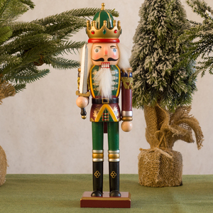 Figurines de soldats <span class=keywords><strong>casse</strong></span>-noisettes en bois, tambourins et baguetons, assortiment en gros pour la décoration de table de Noël et de la maison - Product Image 6