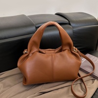 Sac à main en PU pour femme Nichedesign, nouvelle collection 2026, sac bandoulière croisé type dumpling, fermeture magnétique, luxe haut de gamme