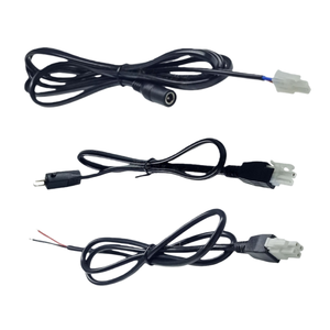 5557 2/4 Pin Konnektör Kablo Demeti Seti, DC Jakı ve Çıplak Kablo Uçları ile, Özel Kablolama için Çoklu Tip Güç Kabloları - Product Image 1