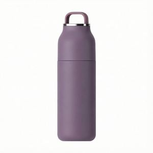 Edelstahl 304 Doppelwandige Vakuumflasche 500ml Umweltfreundliches Luxus-Design BPA-frei UV-bedruckt Pulverbeschichtet mit Tragegriff - Product Image 2