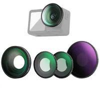 Kit de filtres pour caméra NEEWER FL-53 4-en-1 ND8-32 variable CPL pour caméra Osmo Action 5 Pro/4 Action avec cadre en plastique 1/4