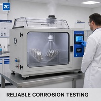 Cámara de Prueba de Pulverización Salina Continua Industrial de 108L-1440L, Probador de Corrosión con Pantalla Táctil PLC, ASTM B117 ISO 9227 NSS CASS Lab