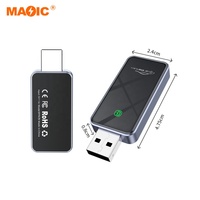 Carplay sans fil Android Auto 2 en 1 Multimedia Car Streaming Box USB Carplay Dongle Adaptateur Carplay sans fil pour Apple
