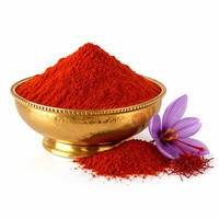 Extrait de Safran Naturel en Poudre, Complément Alimentaire à Base de Plantes, 0,3% Safranal, 5%/10% Crocine, Poudre Fine de Qualité Alimentaire, Double Extraction