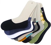 Blocs d'insertions en carton, pour le bricolage de chaussettes, organiseur pour rangement et exposition