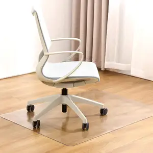 HOT Sale Office Rectangular Clear PVC Floor High Chair Mat For Hard Floor