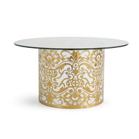 Table ronde blanche haut de gamme pour événements de mariage et banquets en provenance de Chine