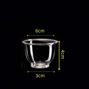 YS878 Gobelets jetables en plastique transparent pour compagnies aériennes, les plus vendus, fournis directement par l'usine, bon prix, gobelets à bière en plastique jetables pour compagnies aériennes - Product Image 2