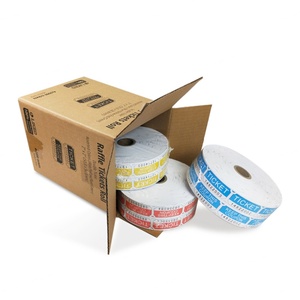 Billets de tombola personnalisés en rouleau, prix d'usine, fabriqués en Chine - Product Image 3