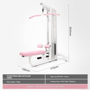 कारखाने गर्म बिक्री वाणिज्यिक बहु-कार्यात्मक ट्रेनर केबल क्रॉसओवर फिटनेस उपकरण क्रॉसओवर केबल मशीन - Product Image 5