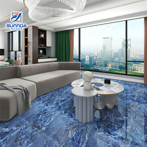 Azulejos de cerámica Foshan, porcelana pulida esmaltada rectificada azul océano con tamaño en 80*80 <span class=keywords><strong>60</strong></span>*120 <span class=keywords><strong>cm</strong></span> - Product Image 3