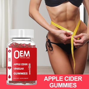 Gummies au Vinaigre de <span class=keywords><strong>Cidre</strong></span> Bio pour la Digestion et <span class=keywords><strong>le</strong></span> Métabolisme, Non-OGM, Soutien à la Santé Pondérale, Service OEM - Product Image 6