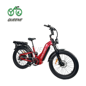 Bicicleta Eléctrica de Montaña Low StepThru de 26 Pulgadas, 60V/72V, Baterías Dobles, Batería en el Portaequipajes Trasero, Neumáticos Anchos, para Adultos - Product Image 5
