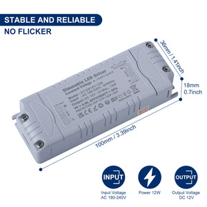 Điện áp không đổi 12V 24V <span class=keywords><strong>Dali</strong></span> mờ cung cấp điện 12W 30W 60W 80W 100W <span class=keywords><strong>Dali</strong></span> Dimmable dẫn lái xe cho dẫn thanh ánh sáng - Product Image 5