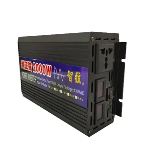 Pure Sine Wave Inverter 1000w 2000w 3000w 4000w DC 12v/24v To AC 110V/220V Power Converter Solar Inverter