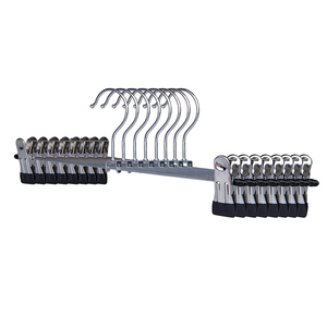 Perchas Pant Display <strong>Hanger</strong> Clothing Store Metal Pants <strong>Hanger</strong> Clip <strong>Kilt</strong> Metal Skirt <strong>Hangers</strong> with Clips - Product Image 3