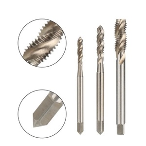 Taraud de machine à filetage hélicoïdal CHENGZHEN HSS-Co <span class=keywords><strong>M8</strong></span> - Tige gravée de précision - Outil de filetage professionnel pour l'acier inoxydable - Product Image 5