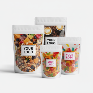 Multipurpose Zipper Top Unicorn 10 Lbs Aluminum Foiled Stand Up Pouches For Food Packaging - Product Image 6