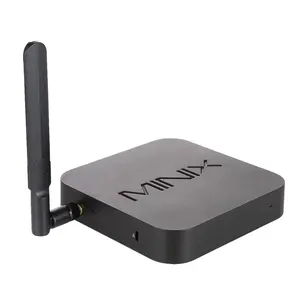 MINIX NEO-Ordenador portátil de doble banda, dispositivo de encendido K 4, con 128GB/GB, InteI Z8350, Win10 Pro, con WiFi Gigabit Ethernet, salida dual