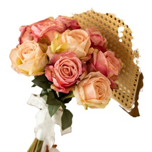 Ramos de Rosas Artificiales, Decoraciones de Flores de Seda para Bodas y Decoración del Hogar - Product Image 5