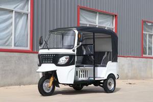 Nouveau Tricycle à Moteur à Essence 200CC Tuk-Tuk à 3 <span class=keywords><strong>Roues</strong></span> pour 6 Passagers Rickshaw <span class=keywords><strong>Moto</strong></span>-Taxi de Voyage avec Différentes Couleurs - Product Image 2