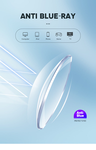 Kính mắt Cr39 đỏ vàng cam chống ánh sáng xanh, mẫu mới thời trang, tròn, unisex, dành cho nữ và nam, bảo vệ mắt. - Product Image 2