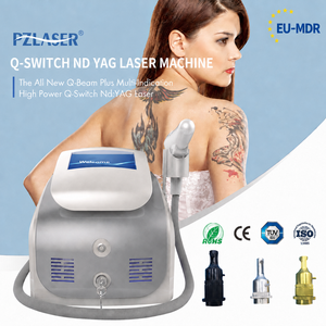 PZLASER Laser Pico Portatile Efficace 532nm 1064nm 1320nm Macchina Laser Nd Yag a Picosecondi Q-Switch per Rimozione <span class=keywords><strong>Tatuaggi</strong></span> - Product Image 1