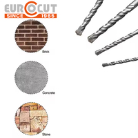EUROCUT pointe carbure brocas broca SDS Plus marteau rotatif foret à béton pour béton granit maçonnerie brique