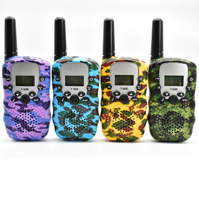 Children   Walkie Talkie Handheld Highlight Radio 3 Km Long Range Two Way Radio Comunicador Mini Walkie Talkie for Kids