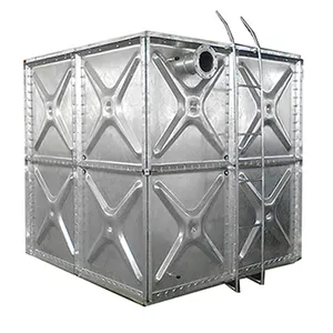 Hot Dip Galvanized Steel 20m3 Water Tank for Sale