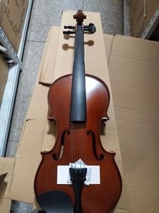 Violon en bois massif de couleur profonde, flammé, universel, modèle le plus récent, avec étui de violon - Product Image 2