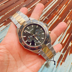 Reloj de Lujo para Hombre <span class=keywords><strong>LUCIANO</strong></span> de Alta Calidad, con Correa de Cuero, Esfera de Cristal, Movimiento ETA, Resistente al Agua, de Acero Inoxidable y Cuarzo - Product Image 5