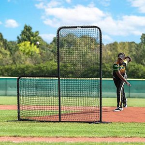 JBBN07G 7*7 ft <span class=keywords><strong>L</strong></span> מסך בפועל סופטבול התנדנדות נטו, בייסבול חבטות כלוב בטיחות מסך, נייד <span class=keywords><strong>L</strong></span> מסך בייסבול נטו - Product Image 3