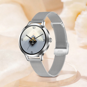 T92 Smart Watch 1.04 Inch AMOLED Fitness Tracker with Heart Rate Blood Oxygen Monitor IP68 Waterproof for Ladies Women - Product Image 3
