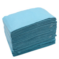 Bavoirs dentaires jetables en papier bleu – Pratiques pour le blanchiment des dents à domicile, en salon ou en clinique – Vente en gros disponible