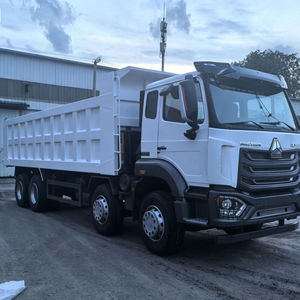 รถบรรทุกดัมพ์มือสอง Sinotruk Howo NX 8X4 371 แรงม้า/400 แรงม้า เครื่องยนต์ Weichai พวงมาลัยซ้าย ยูโร 2 สำหรับงานเหมือง ก่อสร้าง และงานดิน - Product Image 2