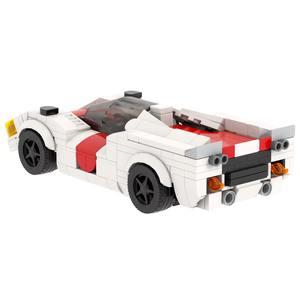 Juguete de Construcción MOC4140, Modelo de Auto Deportivo de Carreras Personalizado, Bloques de Construcción de Plástico ABS, Juguete Educativo para Niños - Product Image 5