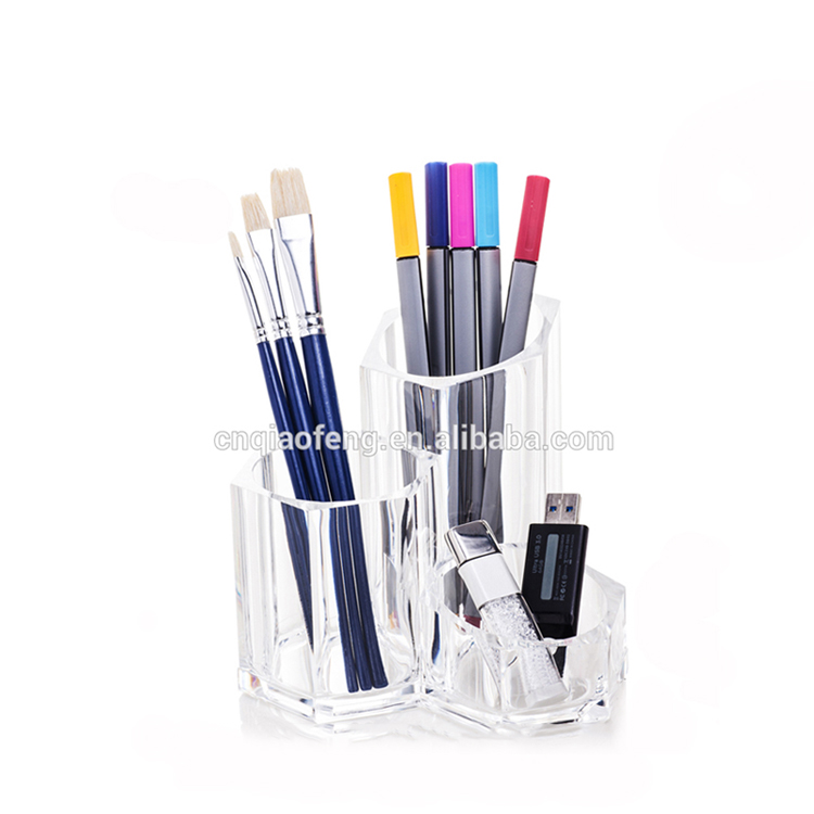 Высококачественный прозрачный акриловый Органайзер для ручек, многофункциональный органайзер для ручек