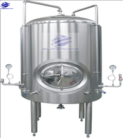 Supermax Bright Beer Tank Brewery Plant 3500L Vertical Horizontal SUS304 Acier Inoxydable Pompe Moteur PLC Fermentation 5 Ans