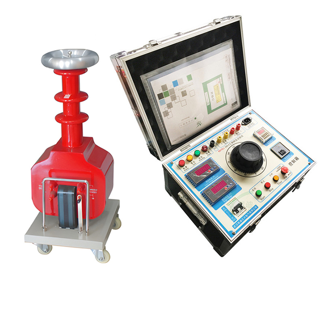 Custom Electrodes for Power Frequency 10kVA 100kV AC Hipot Tester Dielectric Tests on Irregularly Shaped Insulation Components