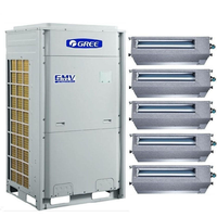 Climatiseur VRF multi-split grande capacité avec moteurs de ventilateur DC et télécommande pour centre commercial et espace commercial